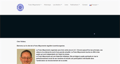 Desktop Screenshot of grande-loge.lu